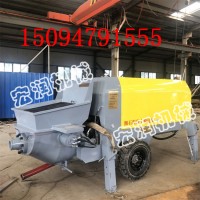 直銷小型混泥土輸送泵 工程二次構(gòu)造泵澆筑泵混凝土輸送泵廠家
