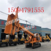 油電兩用履帶式深坑打樁機(jī) 護(hù)坡錨固鉆機(jī)型號(hào) 護(hù)坡鉆機(jī)